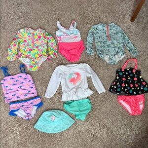 Colorful Kids' Swimwear Set